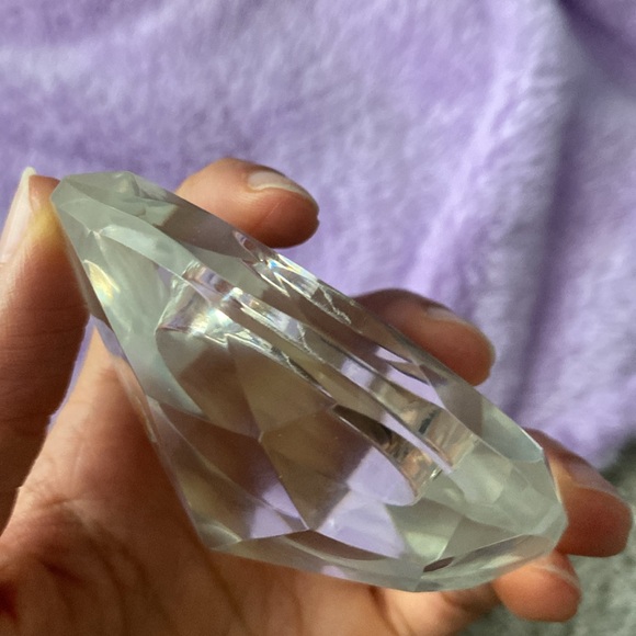 Quartz Camry silver triangle stone clock - Picture 10 of 14